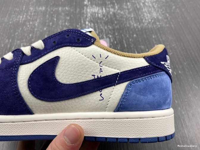 MaikeSneakers CUSTOM TRAVIS JORDAN SCOTT 1 AIR DM7866-808 X 0729